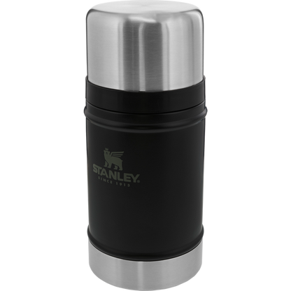 Stanley Classic Legendary Insulated and Leakproof Food jar in Matte Black