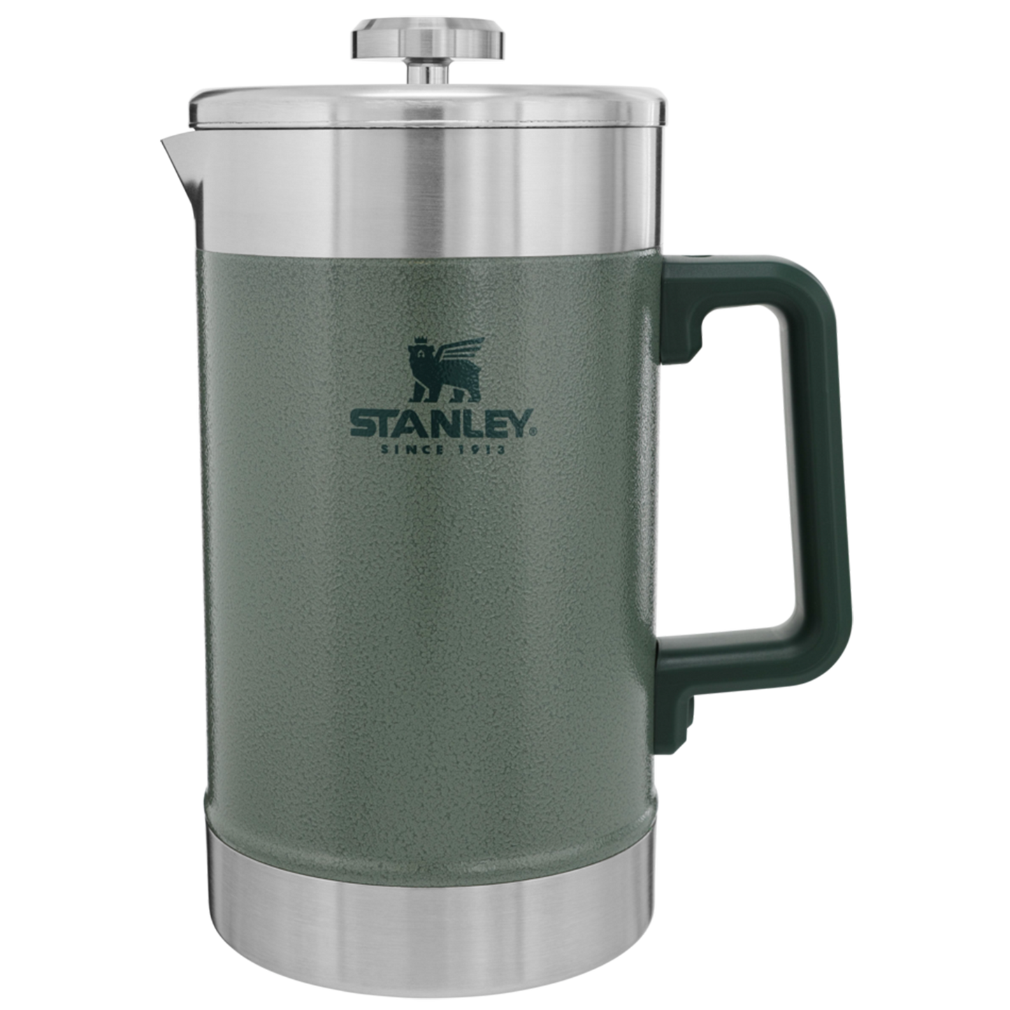 Stanley Stainless Steel Stay Hot French Press in Hammertone Green