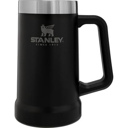 Stanley Heavy Duty Big Grip 24 oz Beer Stein in Matte Black
