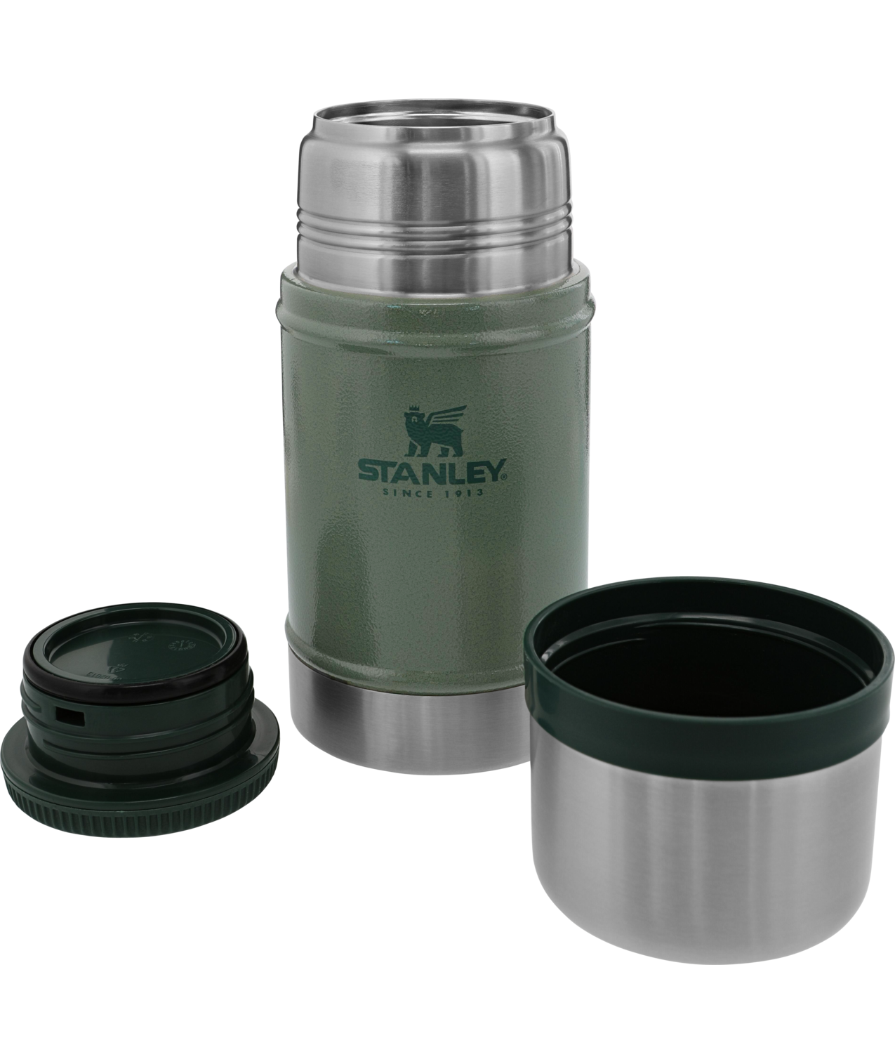 Stanley Classic Legendary Insulated and Leakproof Food jar in Hammertone Green