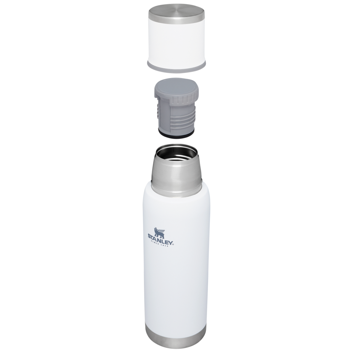 Stanley 1.1 QT Adventure To Go Bottle with Insulated lid in Polar White