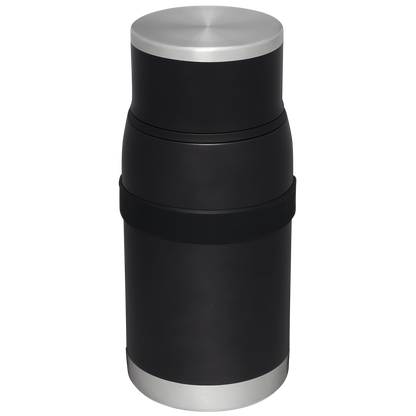 Stanley 36 oz To-Go Food Jar with Spork in Charcoal Glow