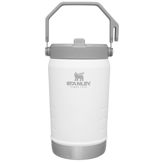 Stanley IceFlow 40 oz Stainless Steel Tumbler in Polar White with Flip Straw Lid