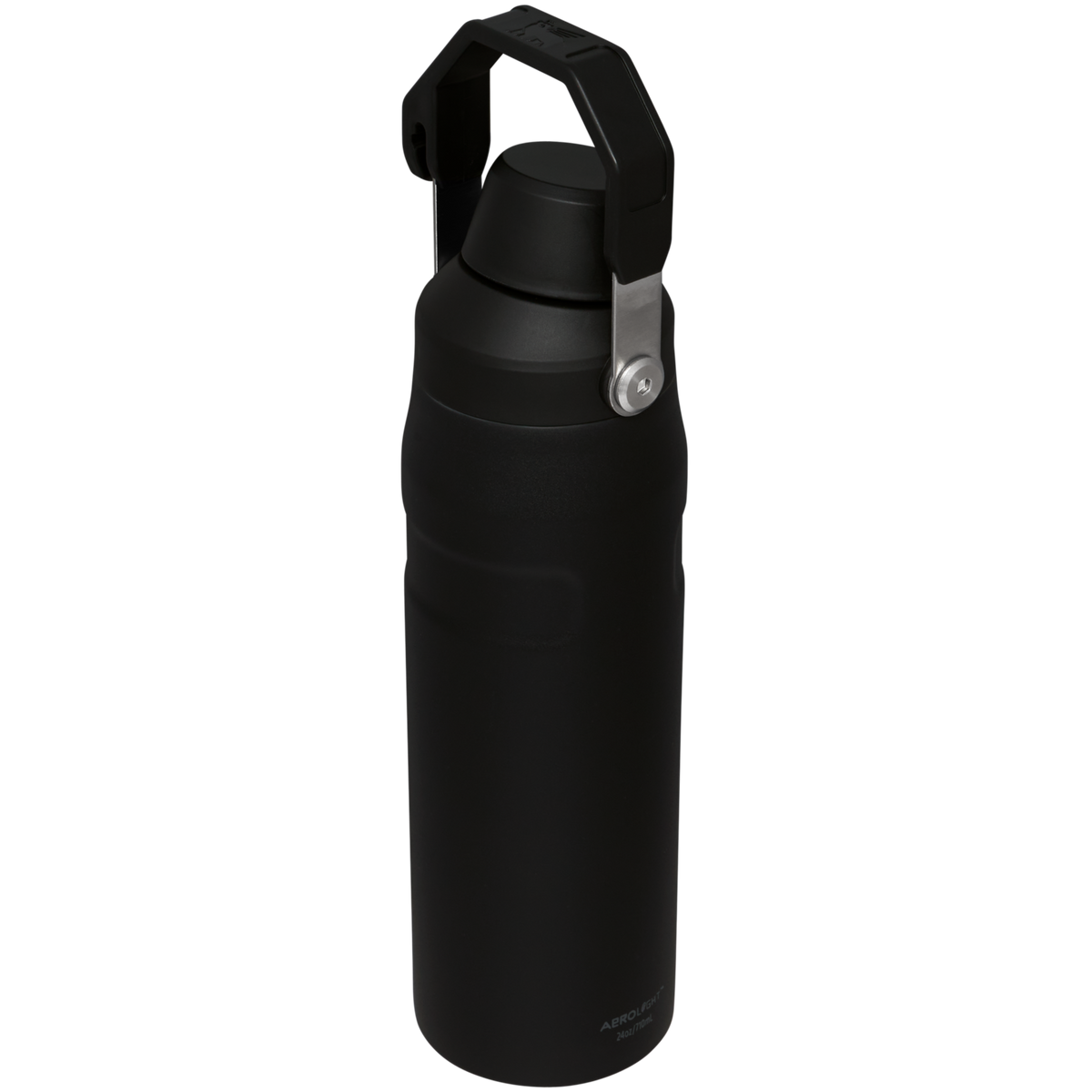 Stanley IceFlow Water Bottle with Fast Flow Lid 24 OZ In Black