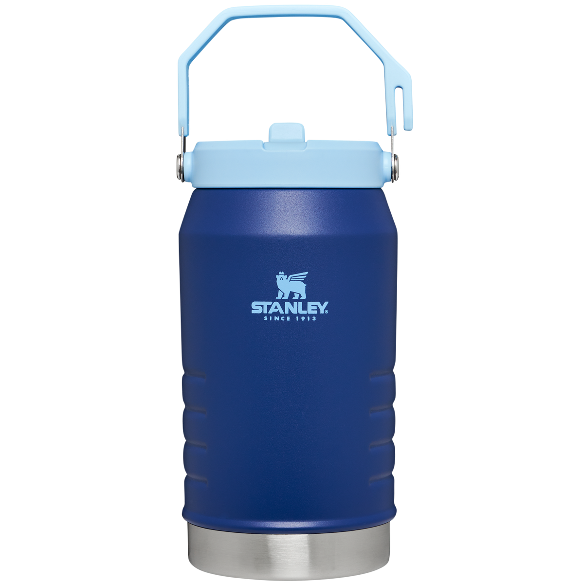 Stanley IceFlow 64 oz Stainless Steel Tumbler in Lapis with flip straw lid