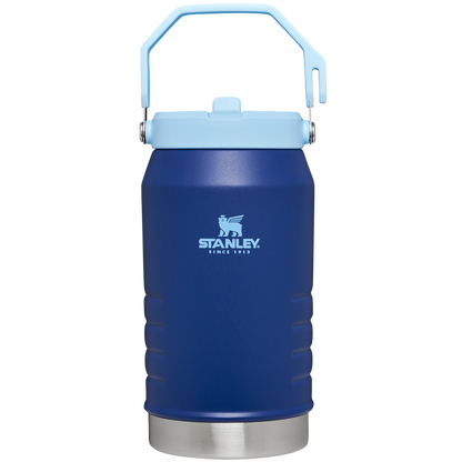 Stanley IceFlow 64 oz Stainless Steel Tumbler in Lapis with flip straw lid