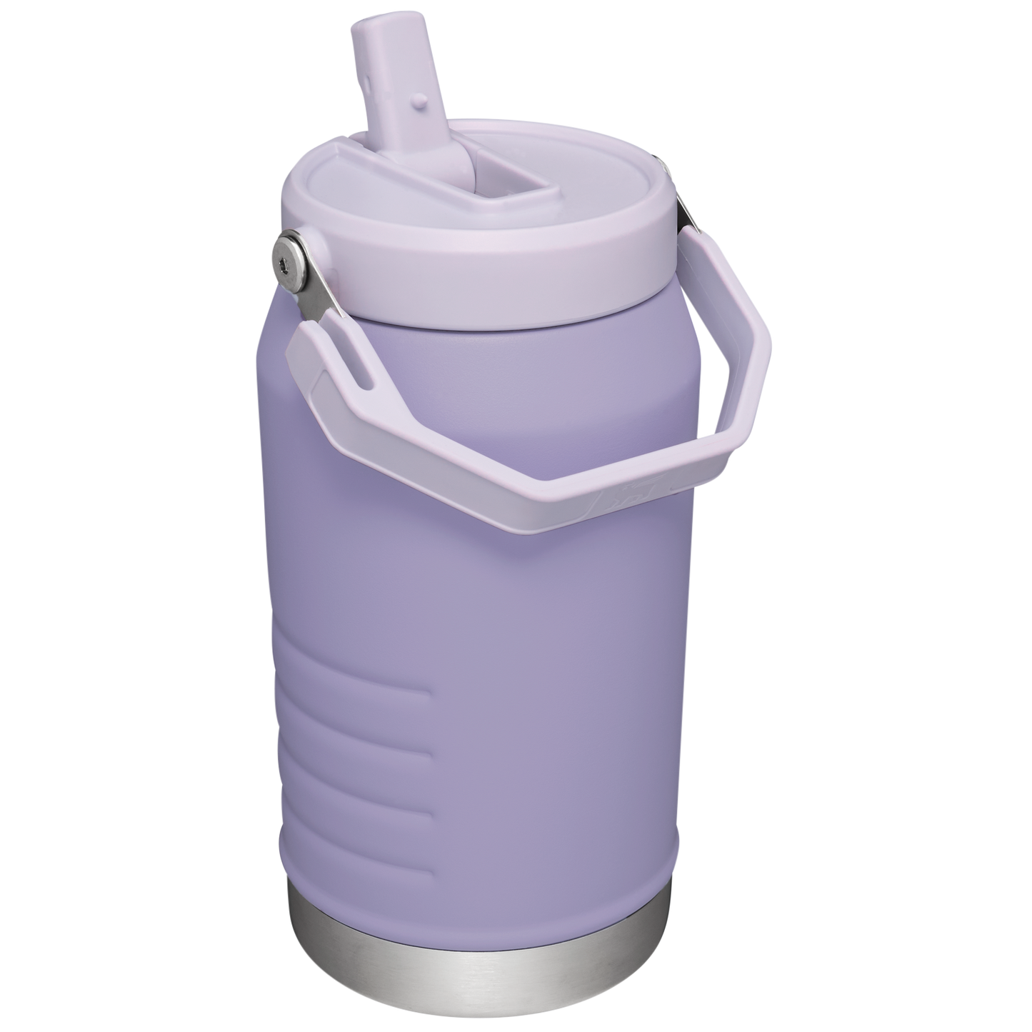 Stanley IceFlow 64 oz Stainless Steel Tumbler in Lavender with flip straw lid