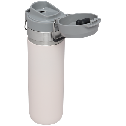 Stanley 24 oz Click Flip Leakproof Bottle in Rose Quartz