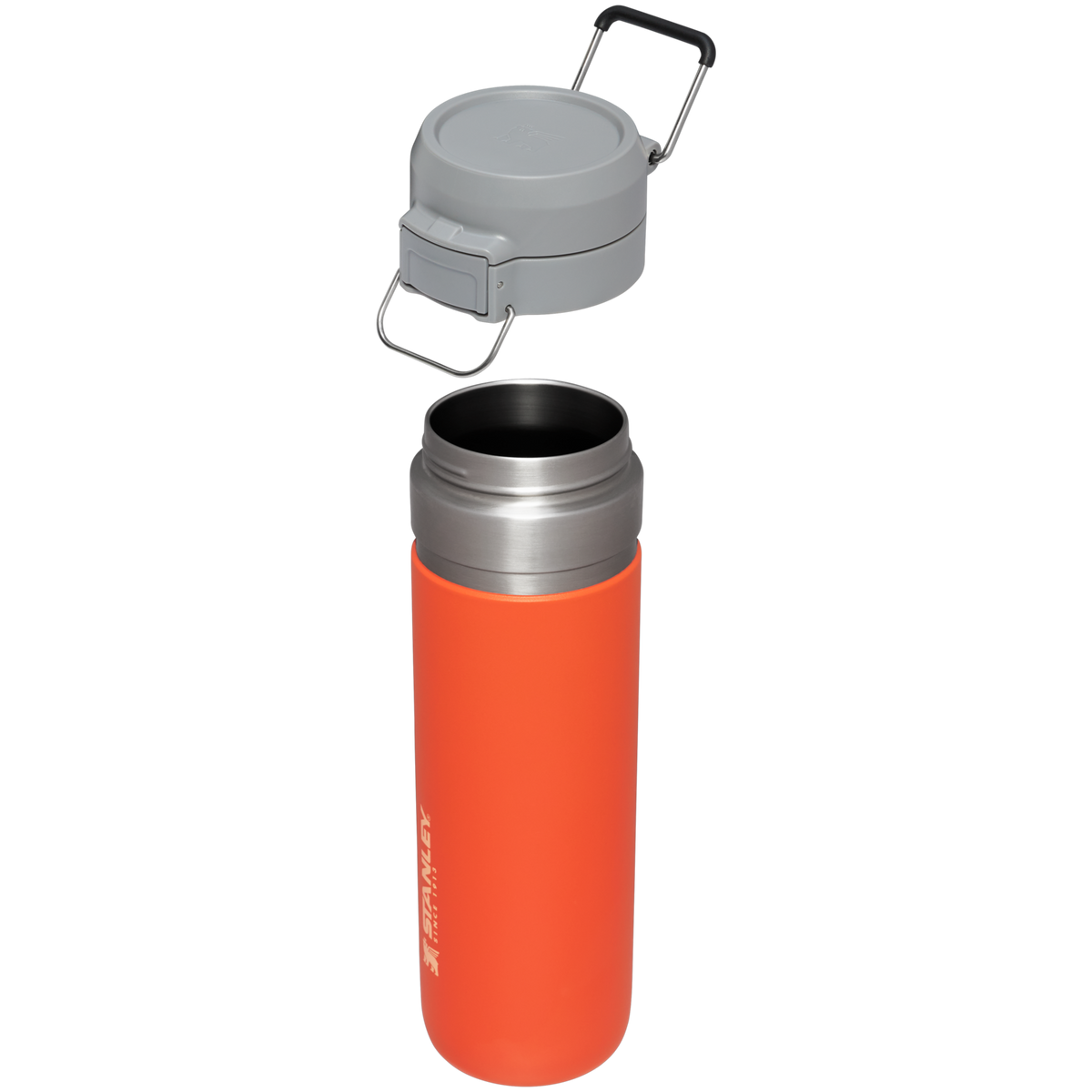 Stanley 24 oz Click Flip Leakproof Bottle in Tigerlily