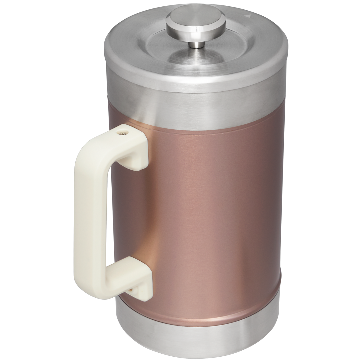 Stanley Stainless Steel Stay Hot French Press in Rose Quartz Glow