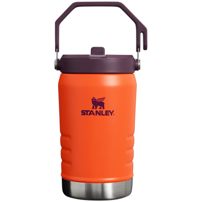 Stanley IceFlow 40 oz Stainless Steel Tumbler in Tigerlily Plum with Flip Straw Lid