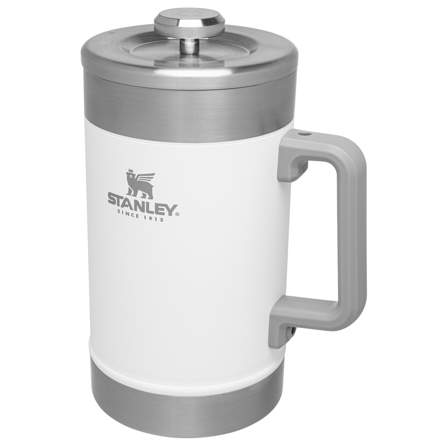 Stanley Stainless Steel Stay Hot French Press in Polar White