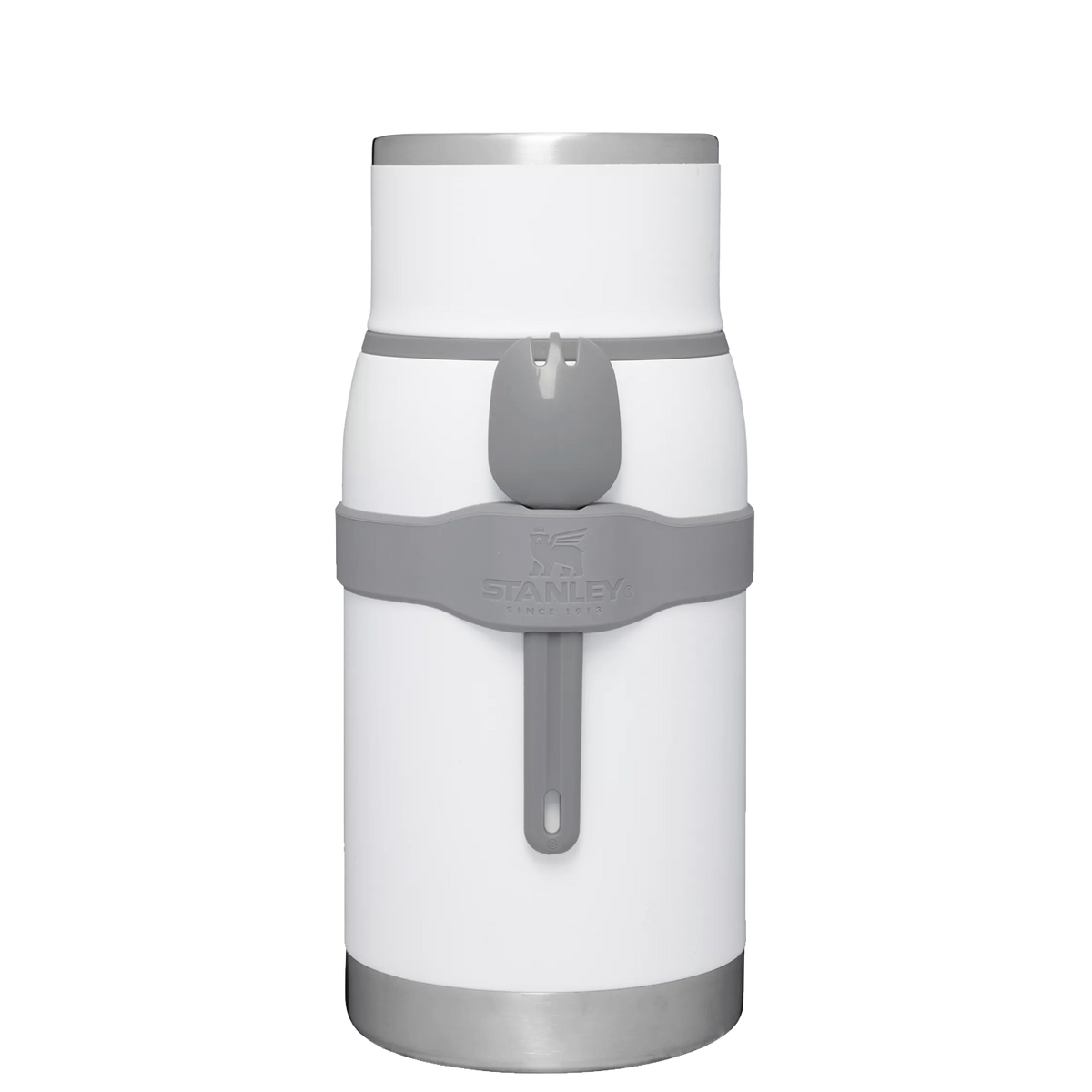 Stanley 36 oz To-Go Food Jar with Spork in Polar White