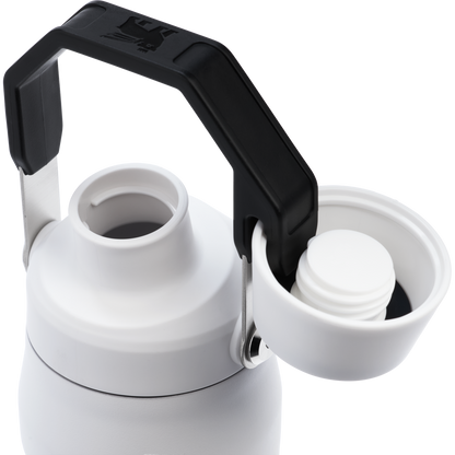 Stanley IceFlow Water Bottle with Fast Flow Lid 24 OZ In Chalk White