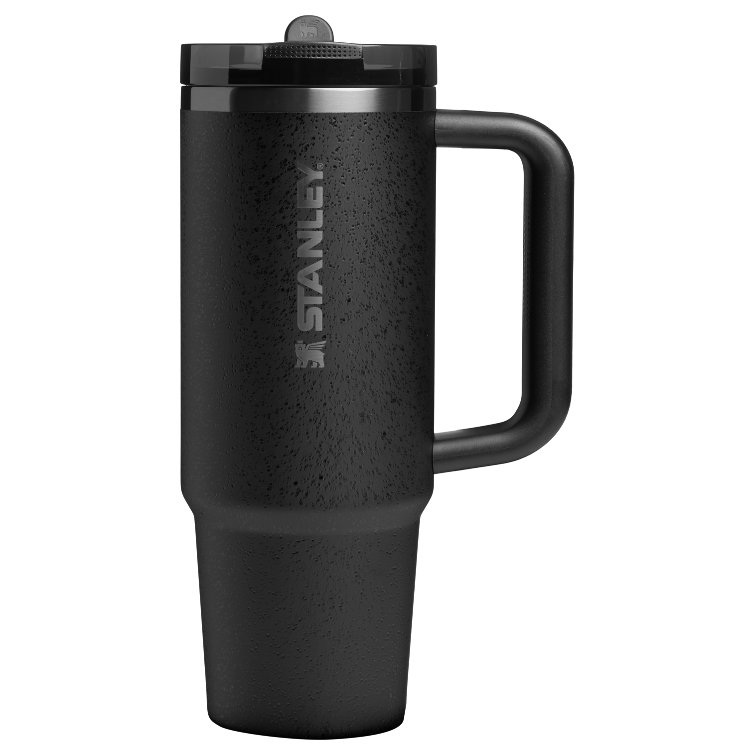 The Stanley Quencher ProTour Flip Straw Insluated Tumbler 30 Oz in Shadow Moon Black