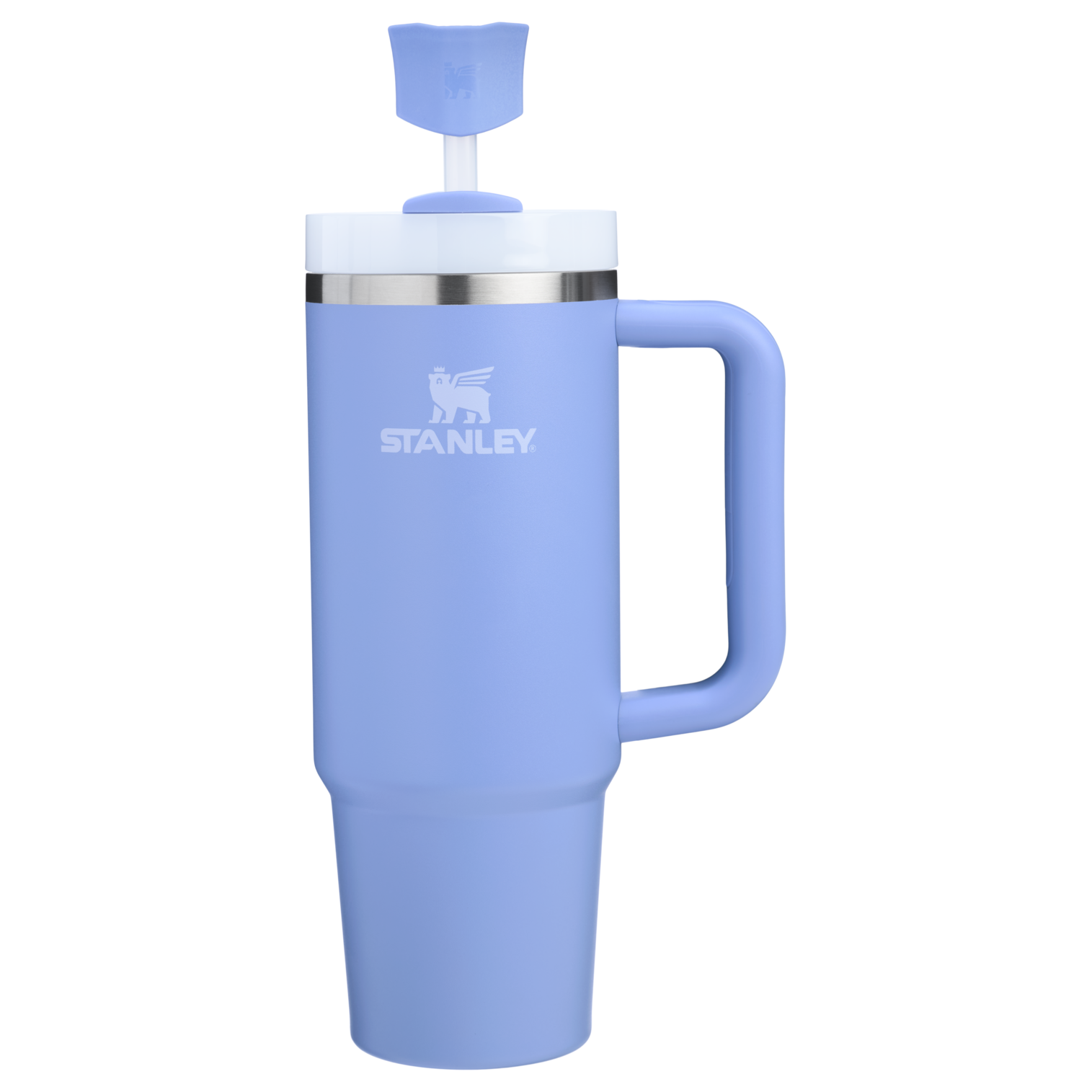 Stanley Quencher Stay Smooth Straw Top Cover In Hydrangea Purple
