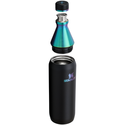 Stanley All Day Slim Water Bottle 20OZ In Black Chroma
