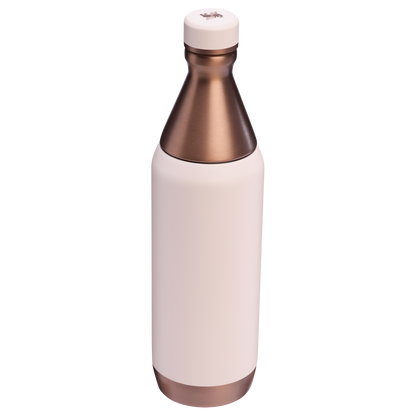 Stanley All Day Slim Water Bottle 20 OZ In Gilded Sugar Pink