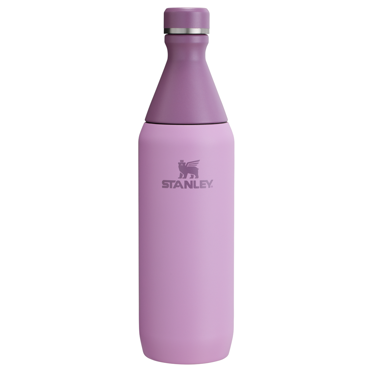 Stanley Leak Proof 20 OZ All Day Slim Bottle with removable collar in Lilac