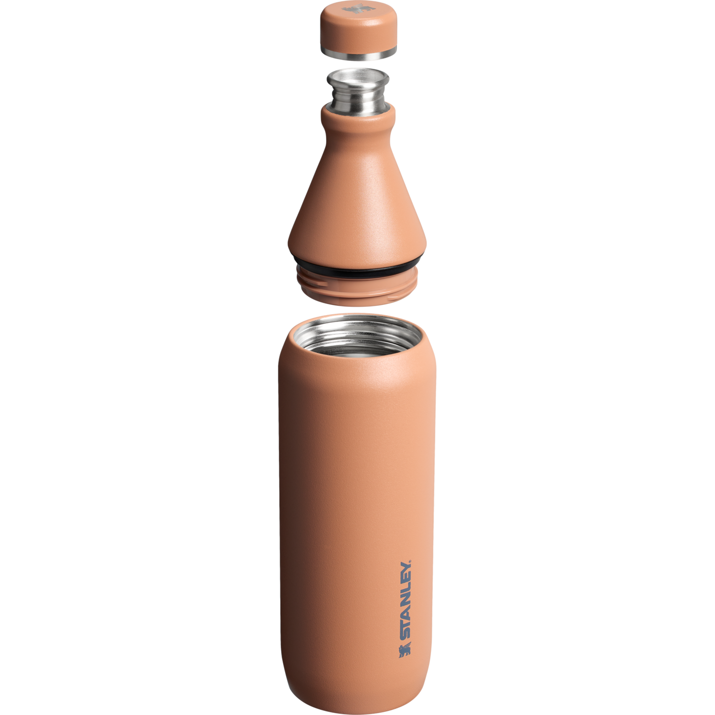 Stanley All Day Slim Water Bottle 20 OZ In Toast Tan