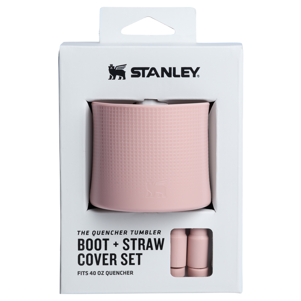 Stanley Boot & Straw Cover Set 40OZ In Pink Dusk