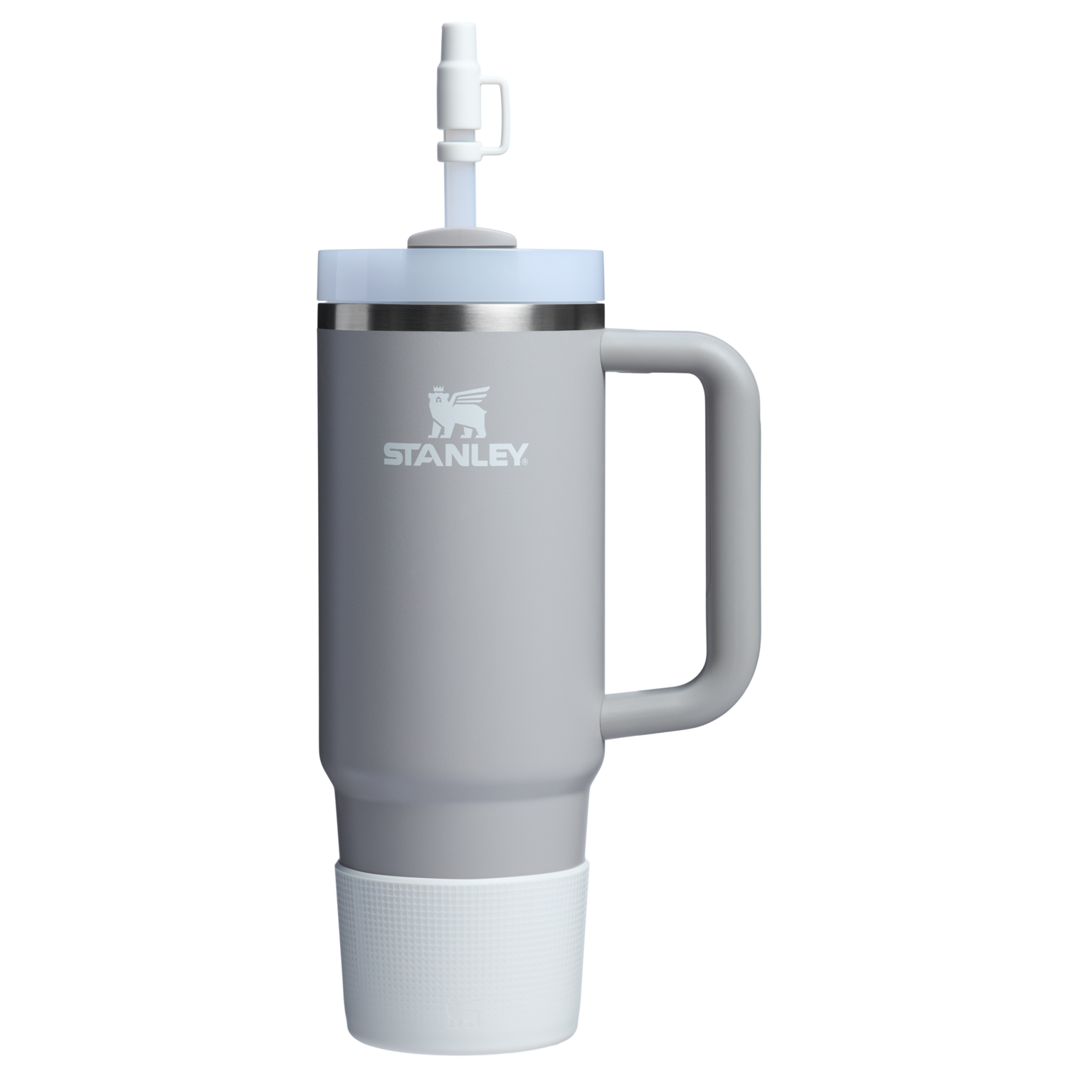 The Stanley Quencher Tumbler Boot For 30 & 20 OZ Cups In Pale Stone White