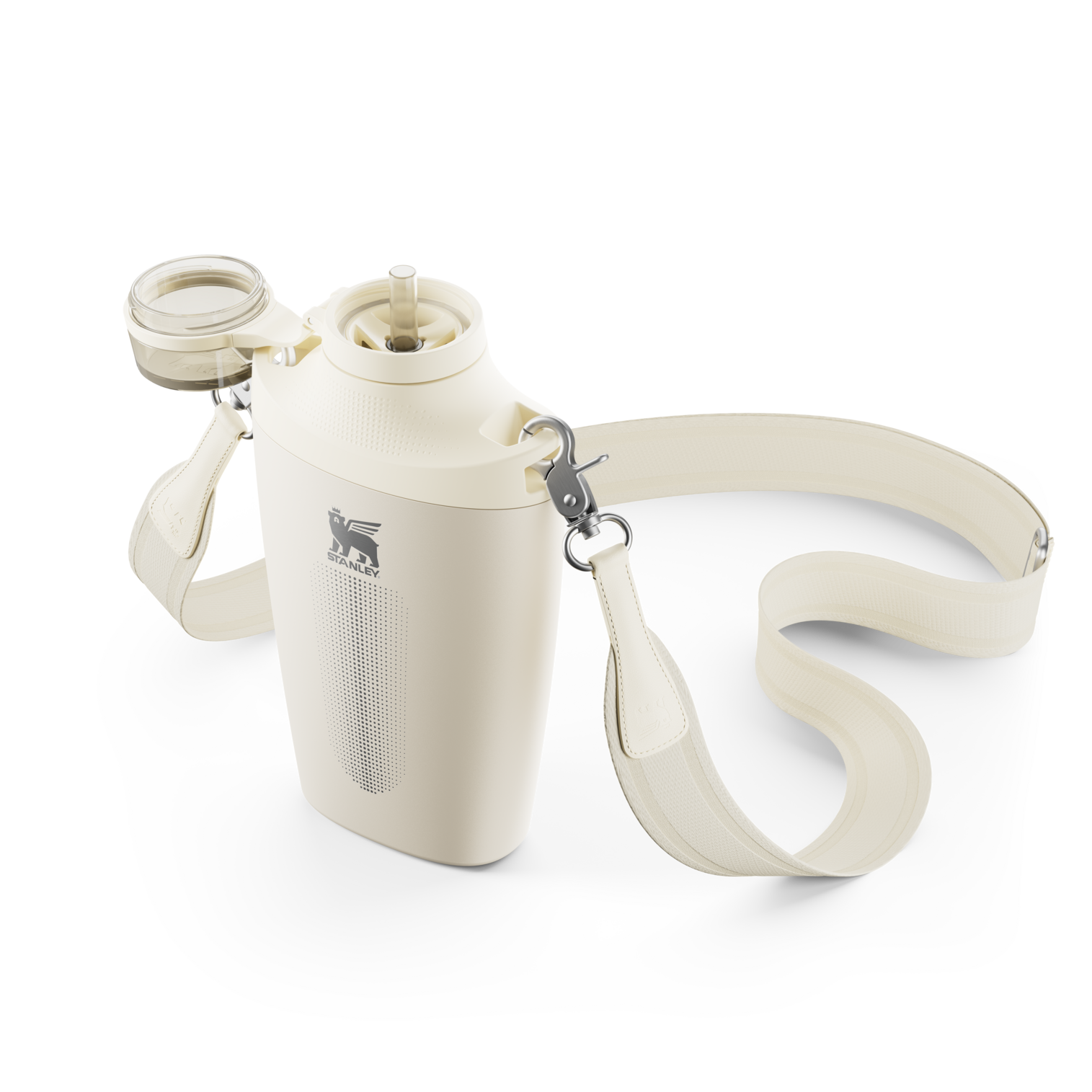 Stanley Crossbody Water Bottle in Cream