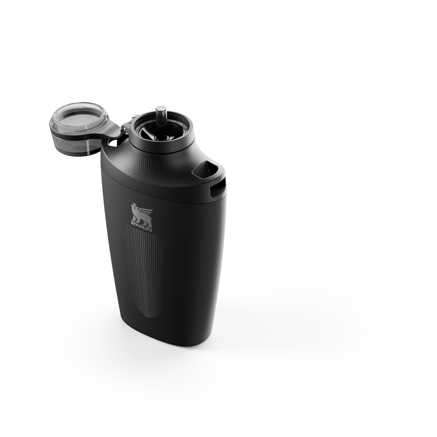 Stanley Crossbody Water Bottle in Black