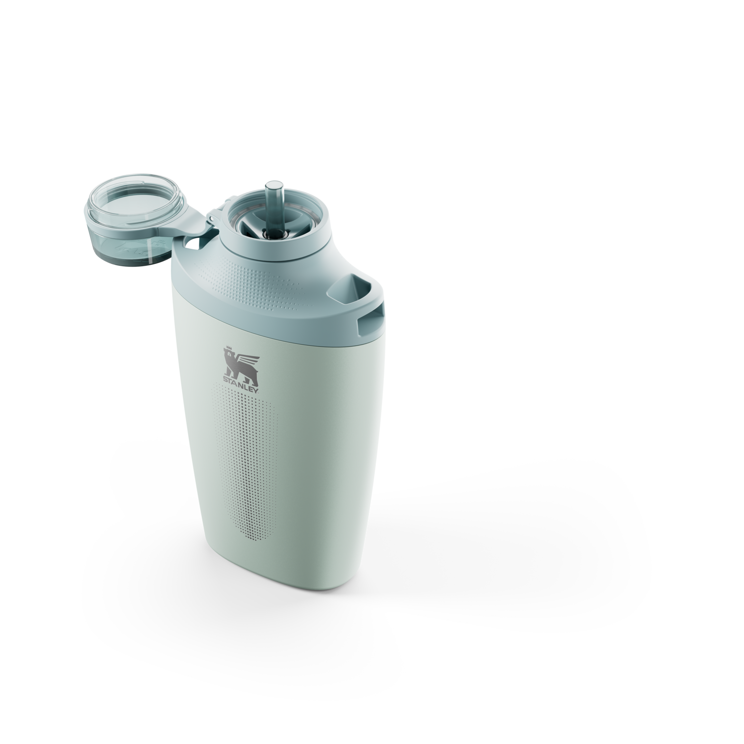 Stanley Crossbody Water Bottle in Seafoam