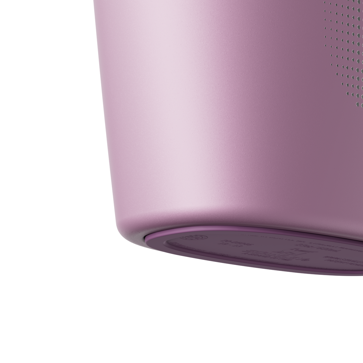 Stanley Crossbody Water Bottle Bottom Close Up in Lilac