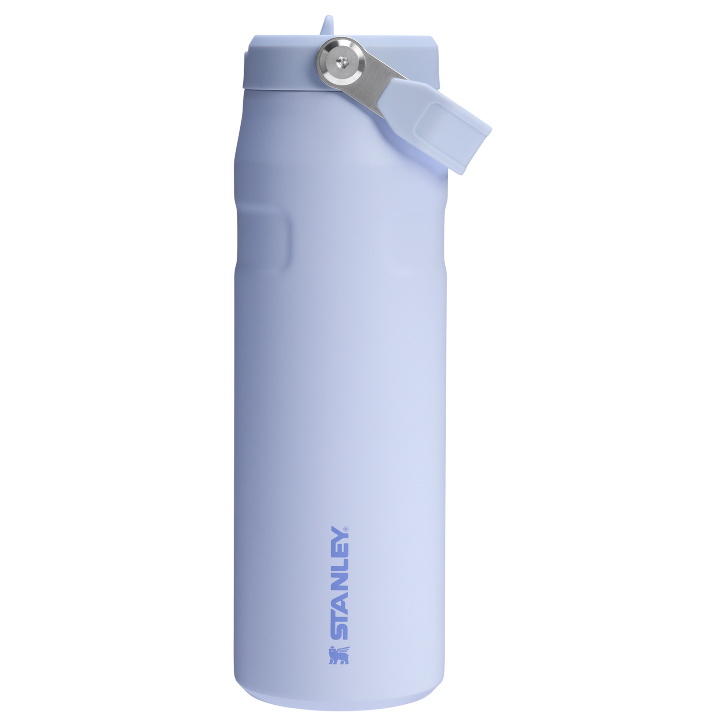 Stanley 24 OZ IceFlow Aerolight Stainless Steel Water Bottle In Dew Drop Purple with Flip Straw