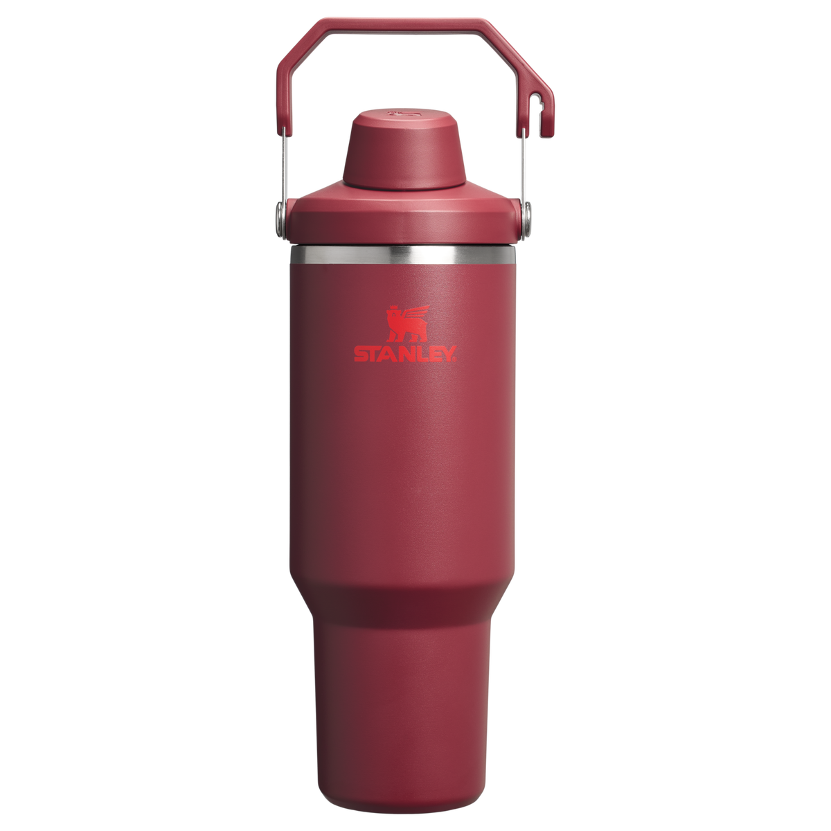 Stanley 40 OZ IceFlow Fast FLow Tumbler In Cranberry Red