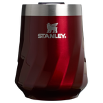 Stanley 11 oz Swirl Wine Stainless Steel Tumbler In Garnet Shine Red