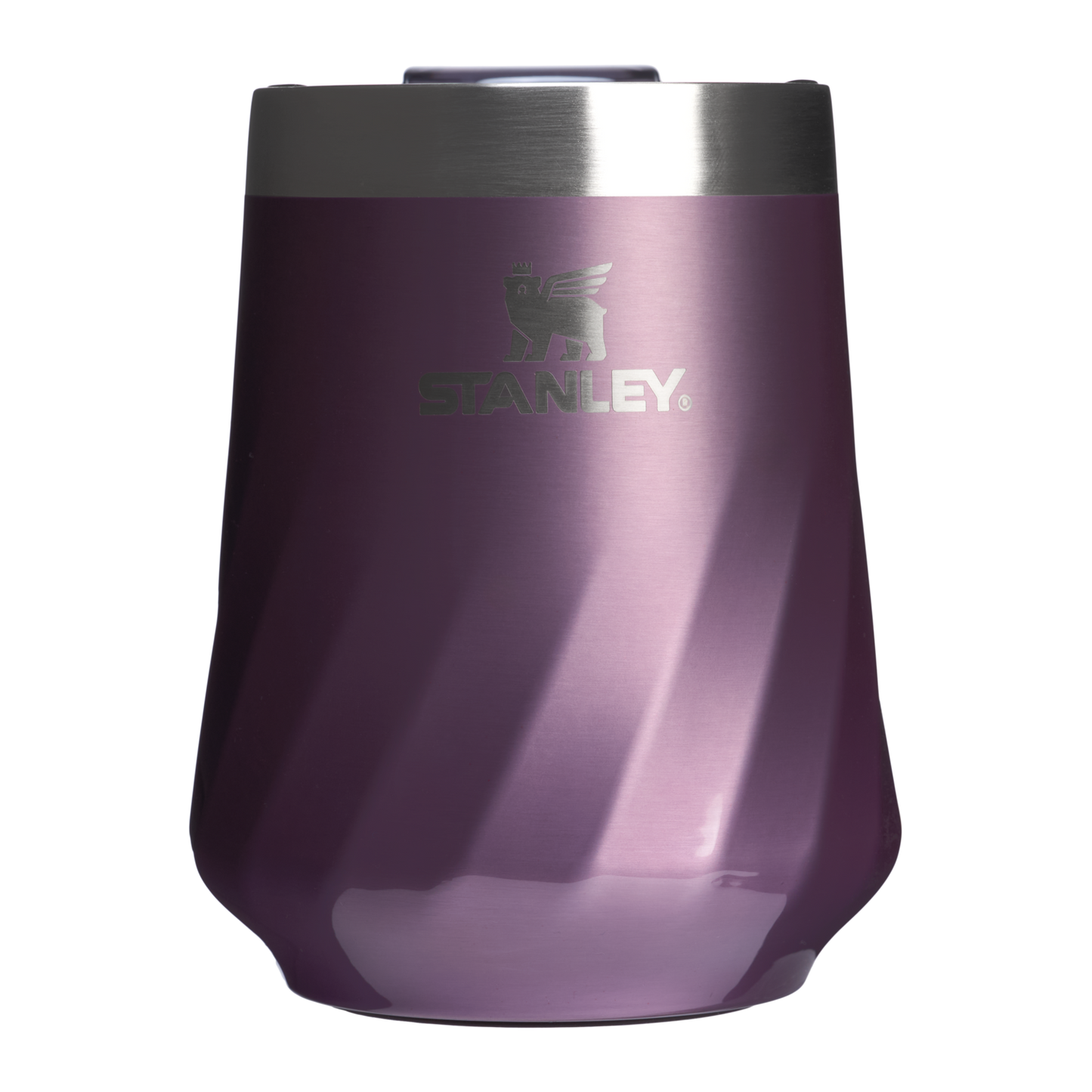 Stanley 11 oz Swirl Wine Stainless Steel Tumbler In Wisteria Purple Shine