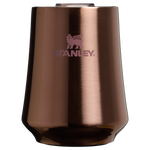 Stanley Swirl Wine Tumbler In Polished Rose Gold