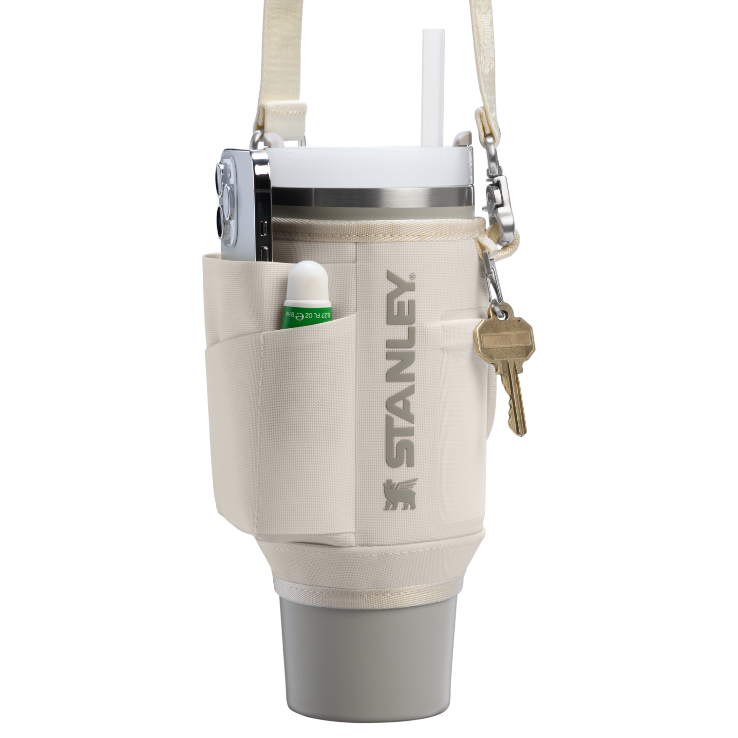 Stanley All Day 30 OZ Quencher Carry All In Cream White