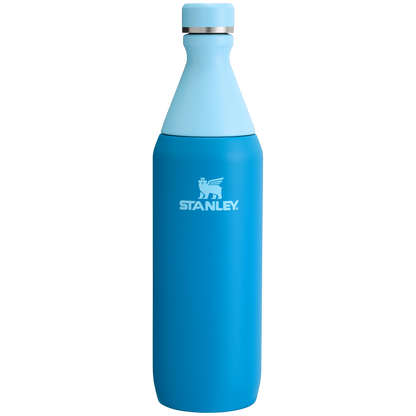 Stanley Leak Proof 20 OZ All Day Slim Bottle with removable collar in Azure
