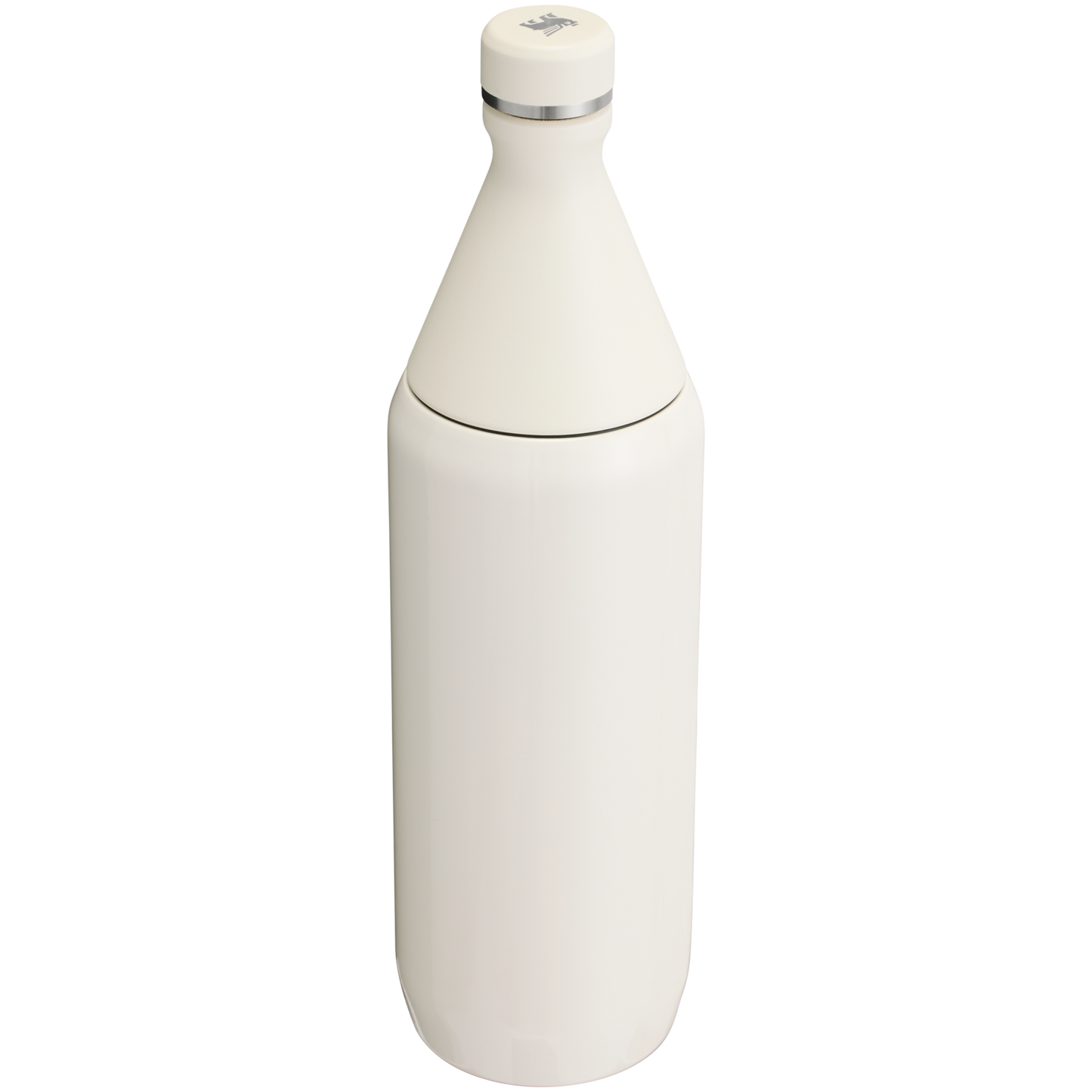 Stanley Leak Proof 34 OZ All Day Slim Bottle with removable collar in Cream Gloss