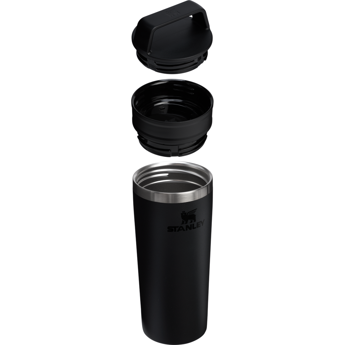 Stanley 16 Oz Cafe To-Go Travel Mug In Black