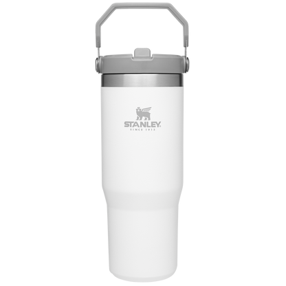 The Classic IceFlow Flip Straw Tumbler In Polar White