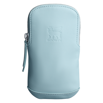 The Stanley Cross Bottle Midi Phone Keys Wallet Case In Seafoam Blue