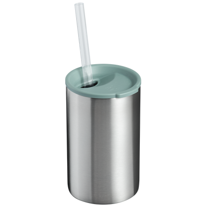 The Everyday Slim Can Cooler In 10OZ In Stainless Steel Shale