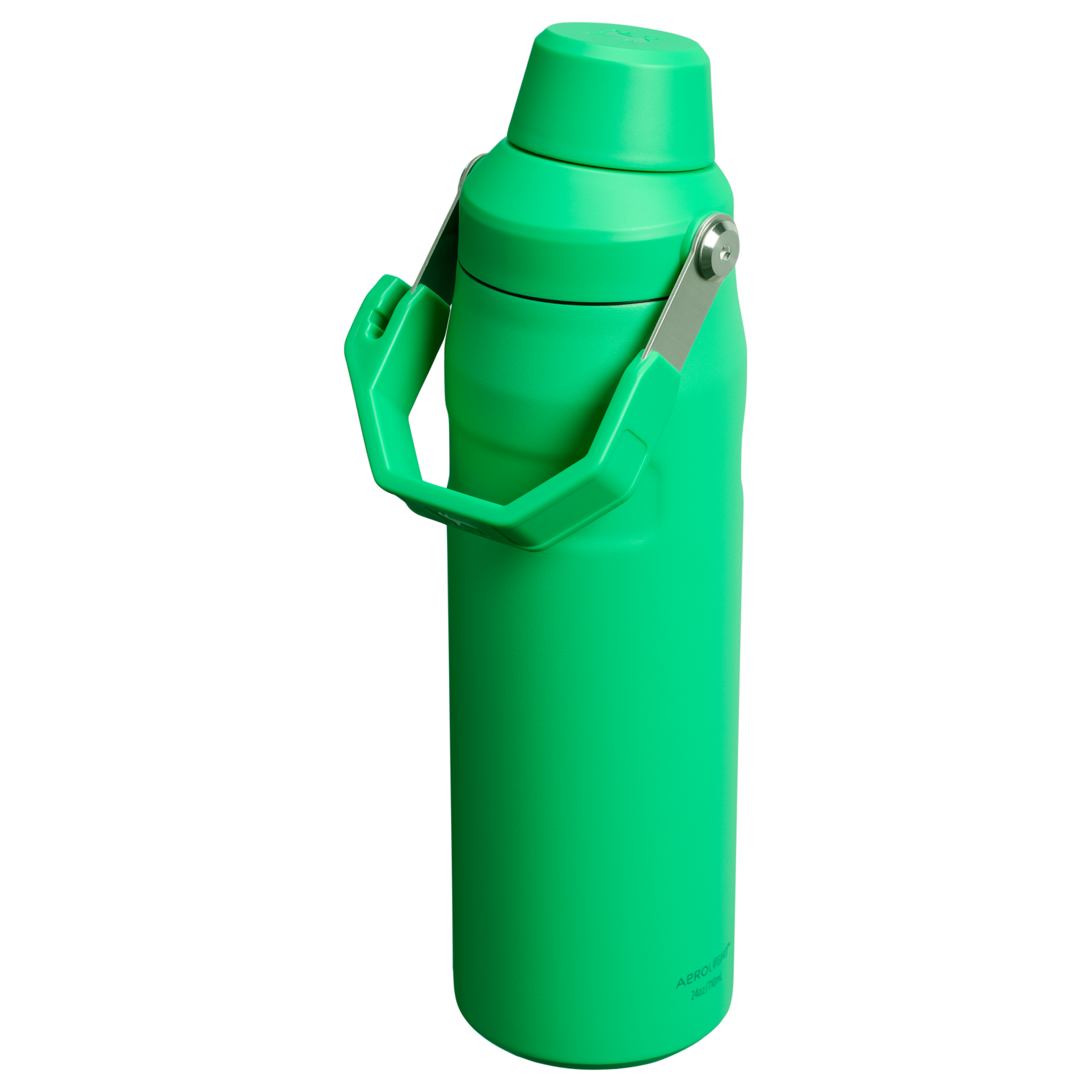 Stanley IceFlow Water Bottle with Fast Flow Lid 24 OZ In Meadow Green