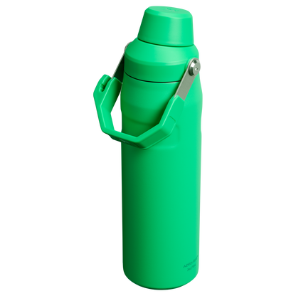 Stanley IceFlow Water Bottle with Fast Flow Lid 24 OZ In Meadow Green