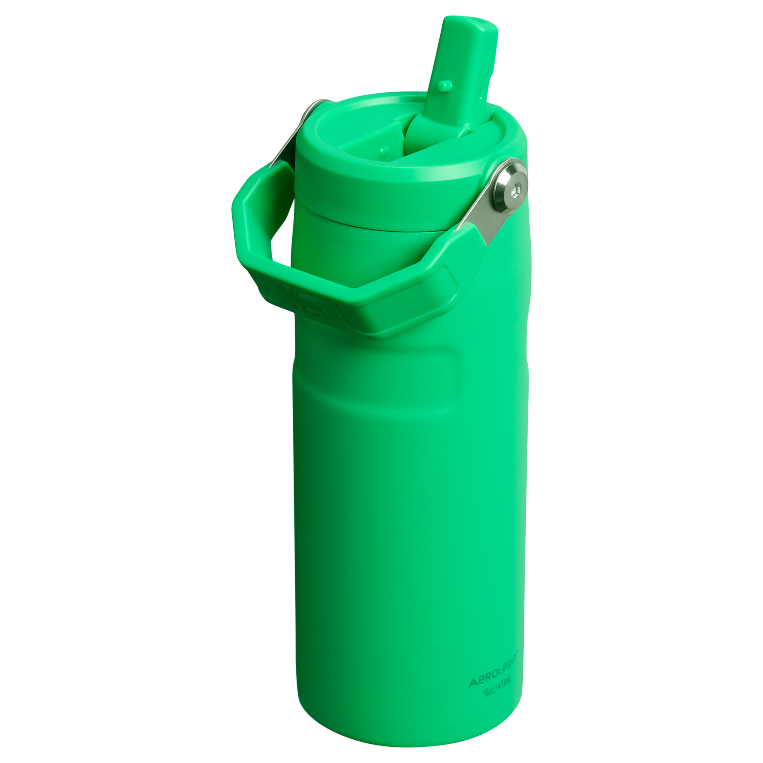 Stanley 16 OZ IceFlow Aerolight Water Bottle With Flip Straw In Meadow Green