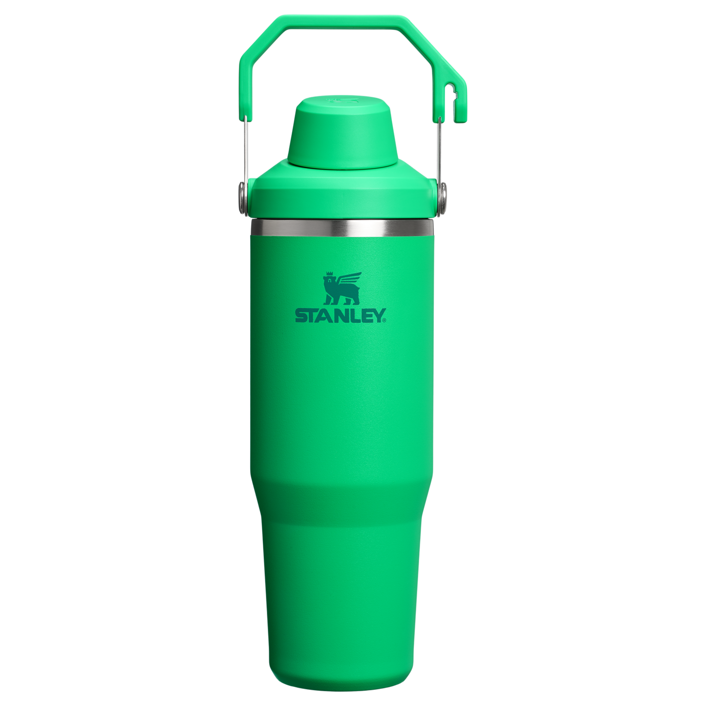 Stanley 30 OZ IceFlow Fast Flow Tumbler In Meadow Green