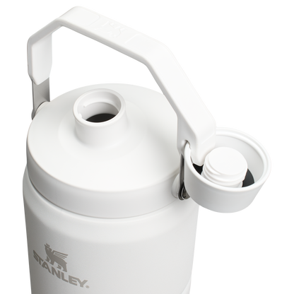 Stanley 40 OZ IceFlow Fast Flow Water Jug In Frost White