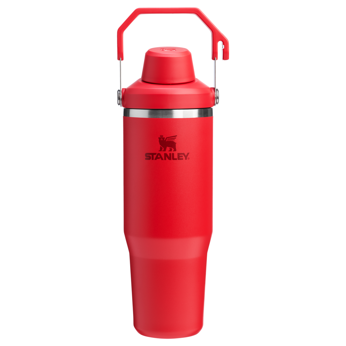 Stanley 30 OZ IceFlow Fast Flow Tumbler In Chili Red