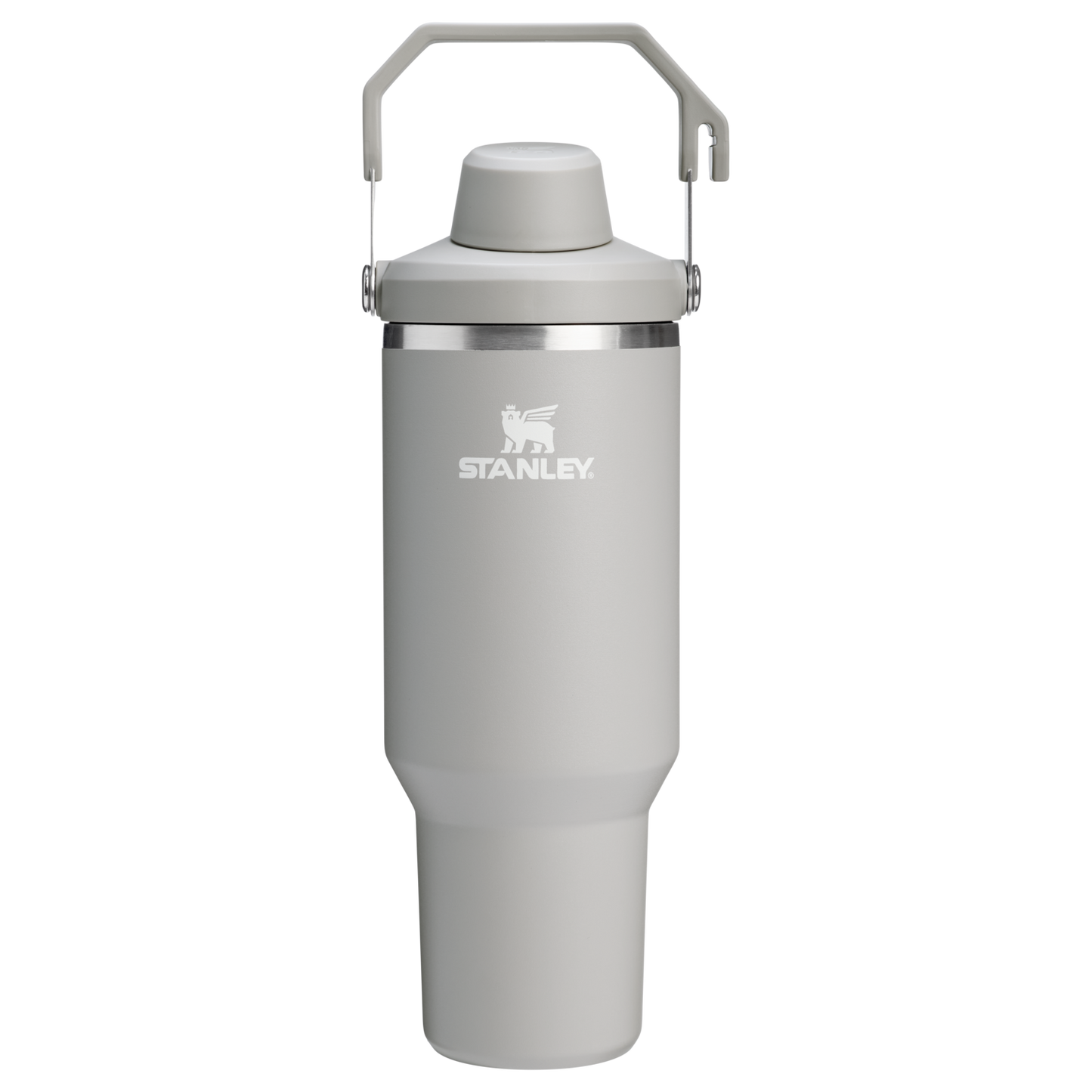 Stanley 40 OZ Ice Flow Fast Flow Insulated Tumbler In Ash Grey