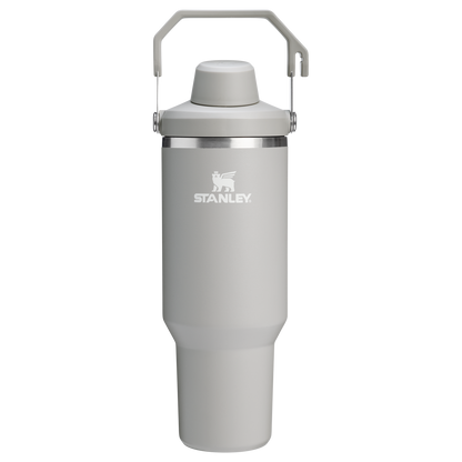 Stanley 40 OZ Ice Flow Fast Flow Insulated Tumbler In Ash Grey